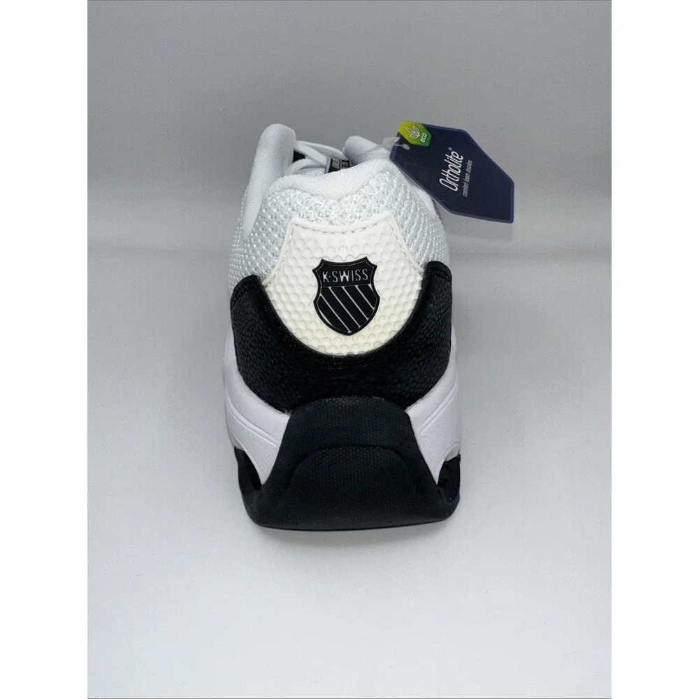 K-Swiss Men's‎ Tubes Sport Athletic Shoes – White/Black – Size 8.5- NEW